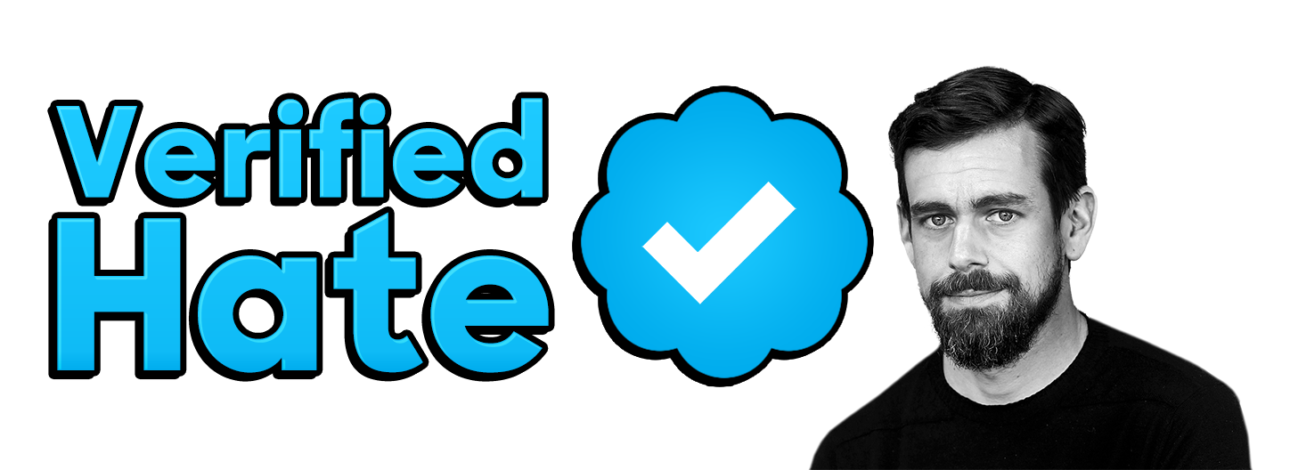 verified hate logo with jack larger