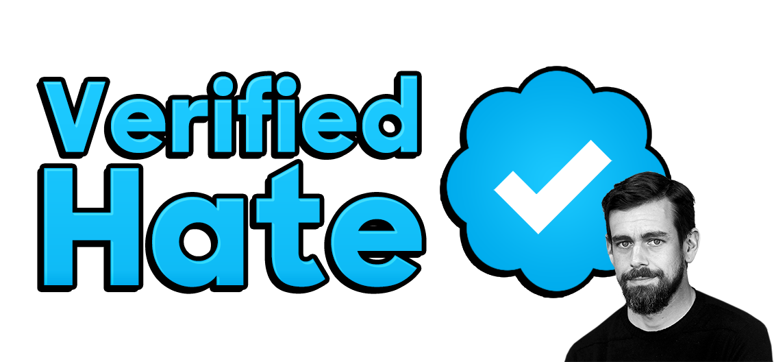 verified hate logo with jack